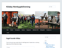 Tablet Screenshot of kolaby.se